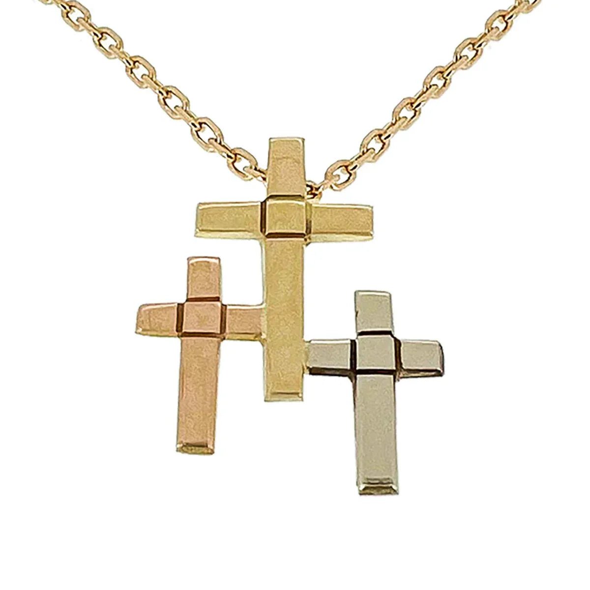 The Golden Trinity or Þríkrossinn - unique gold ornament