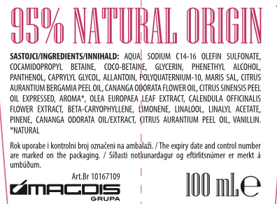 Pungaskrúbb / Men Intimate wash Gel 100ml.