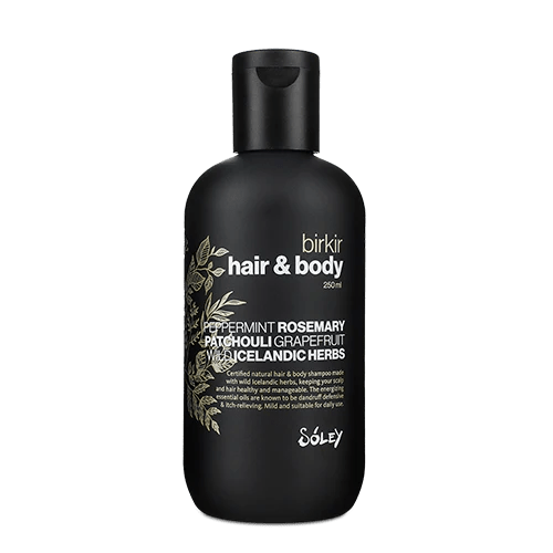 birkiR hair and body cleanser / 250ml. - nammi.isSóley Cosmetics