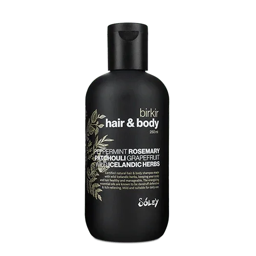 birkiR hair and body cleanser / 250ml. - nammi.isSóley Cosmetics