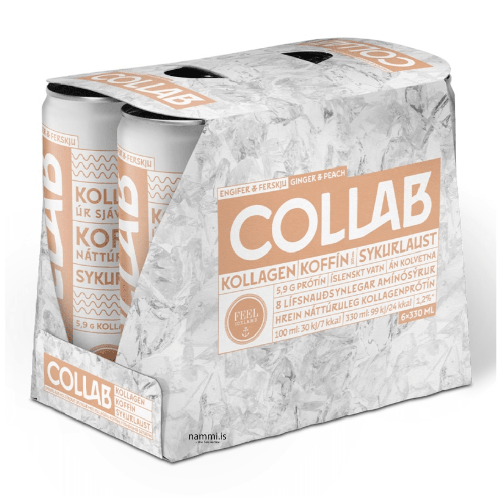 COLLAB Ginger / Ginger & Peach (330ml.) - nammi.isCollab