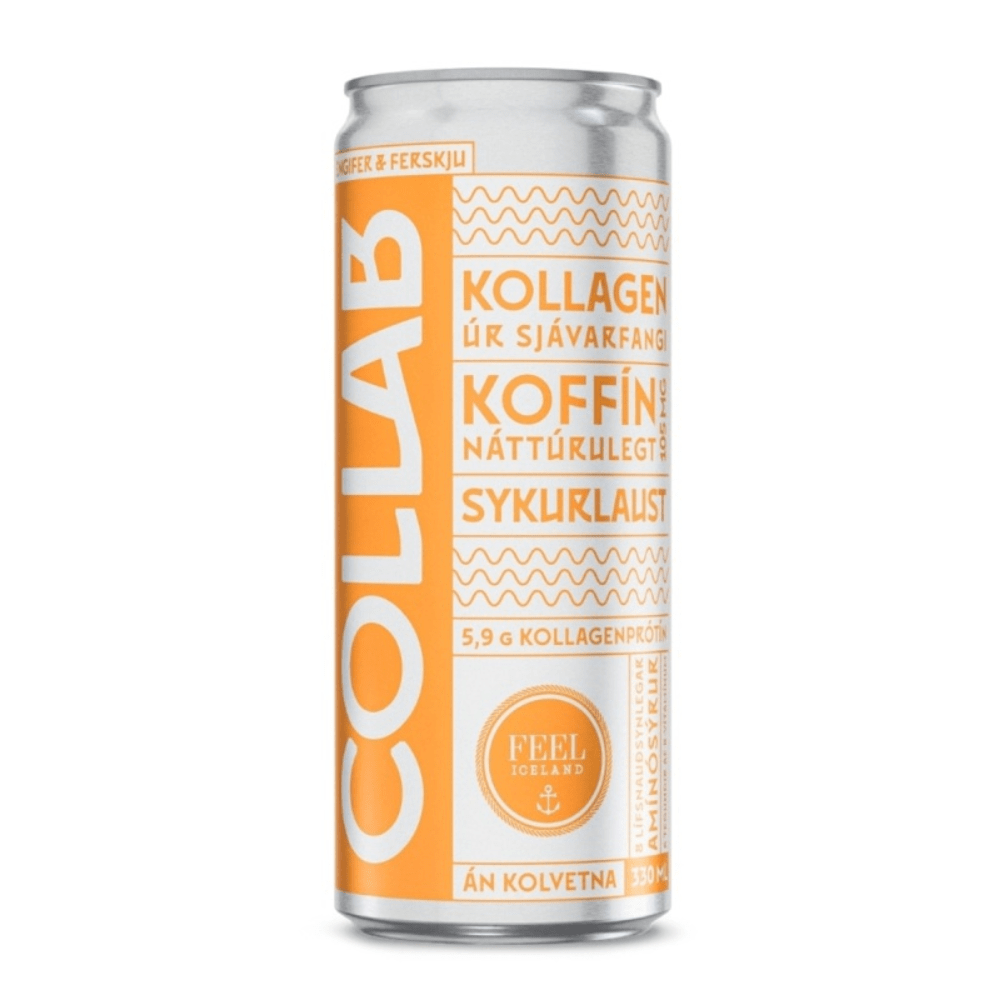 COLLAB Ginger / Ginger & Peach (330ml.) - nammi.isCollab