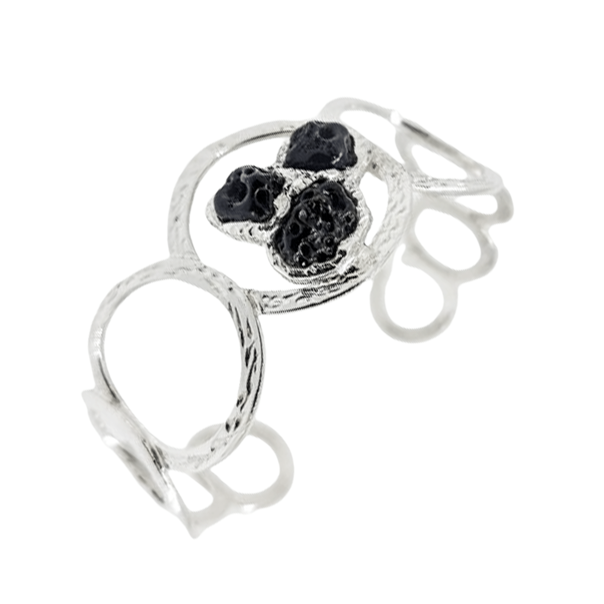 Hverfjall - Silfurarmband með Hraunsteinum - nammi.isMontoro - Reykjavík