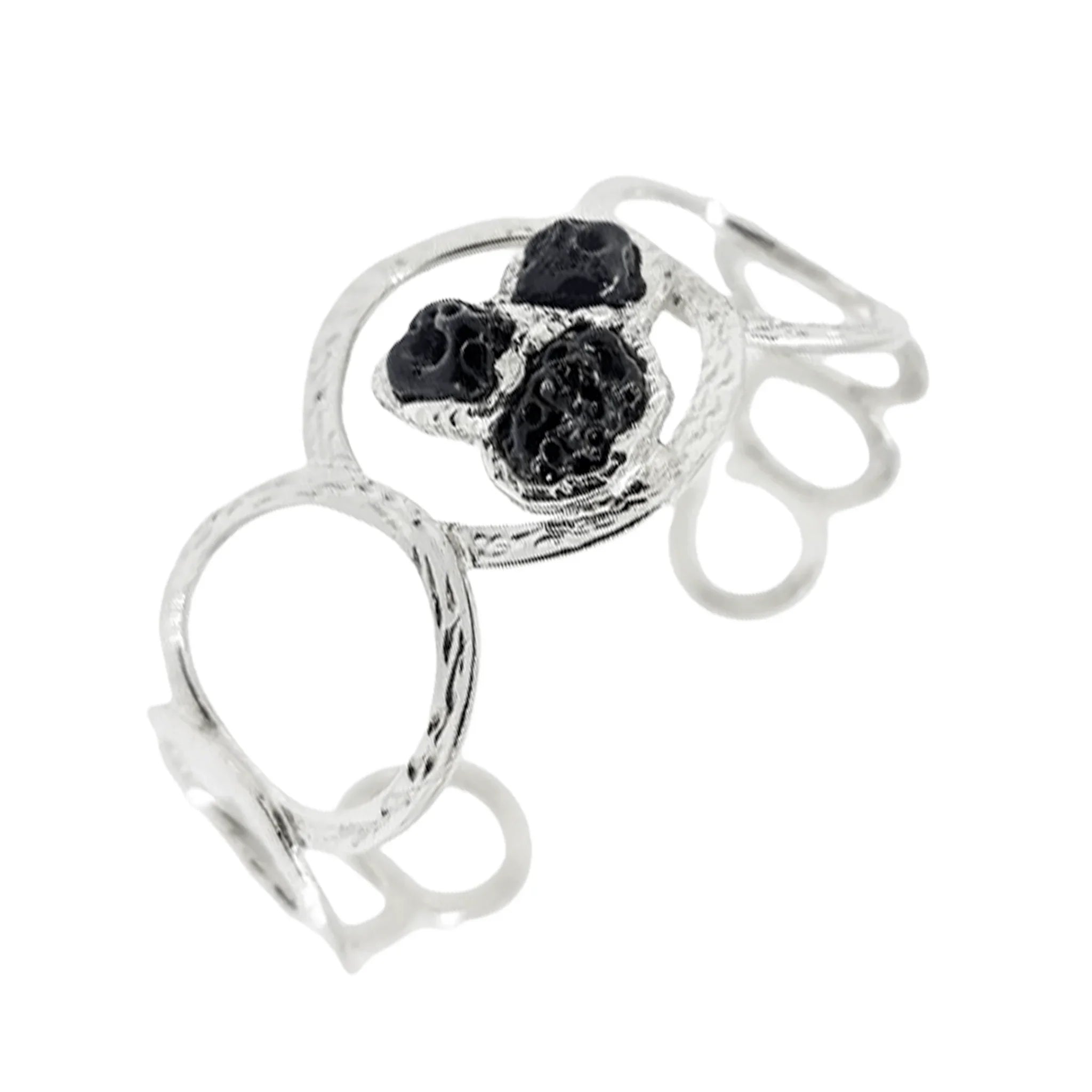 Hverfjall - Silfurarmband með Hraunsteinum - nammi.isMontoro - Reykjavík