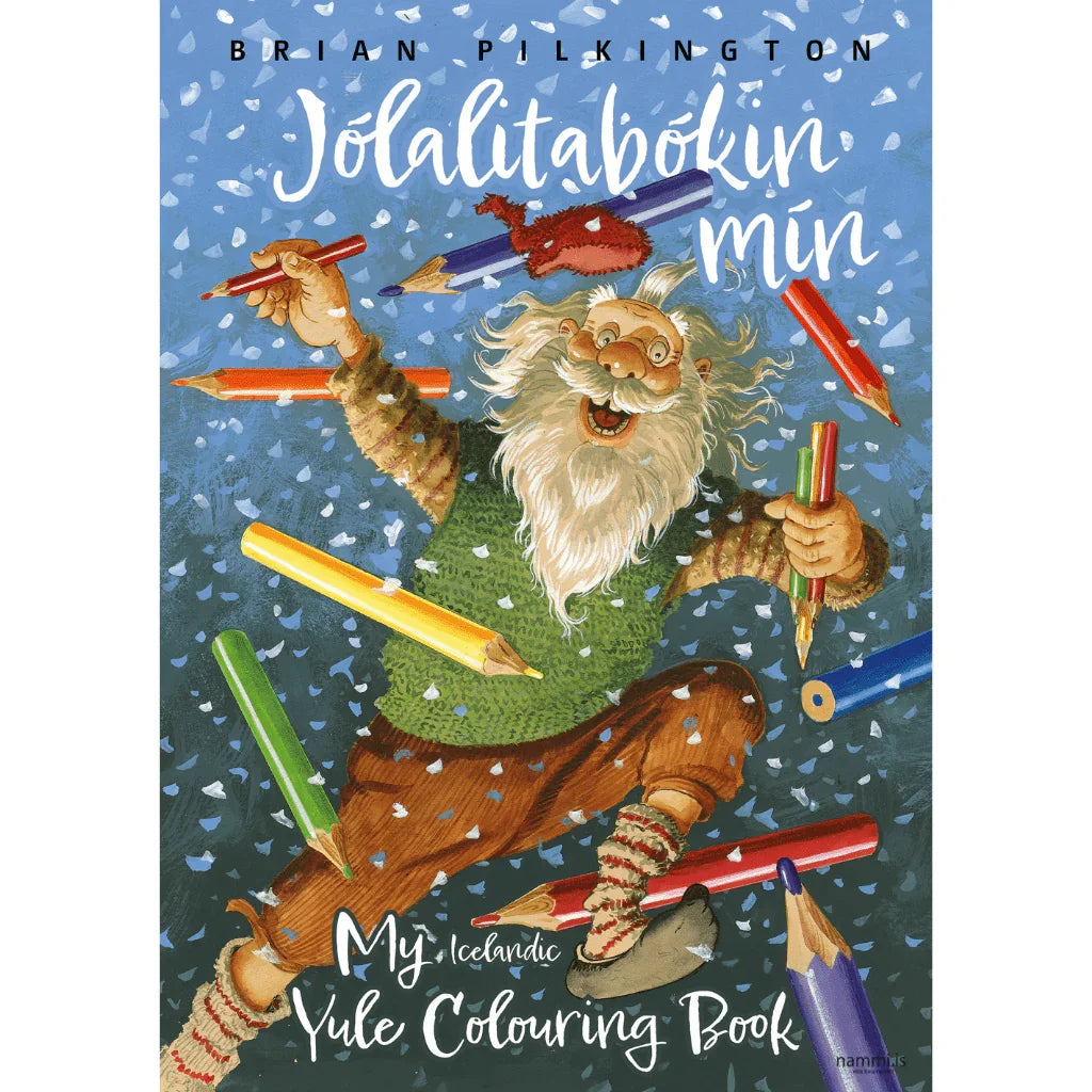 Jólalitabókin mín / my yule colouring book - Brian Pilkington - nammi.isEymundsson
