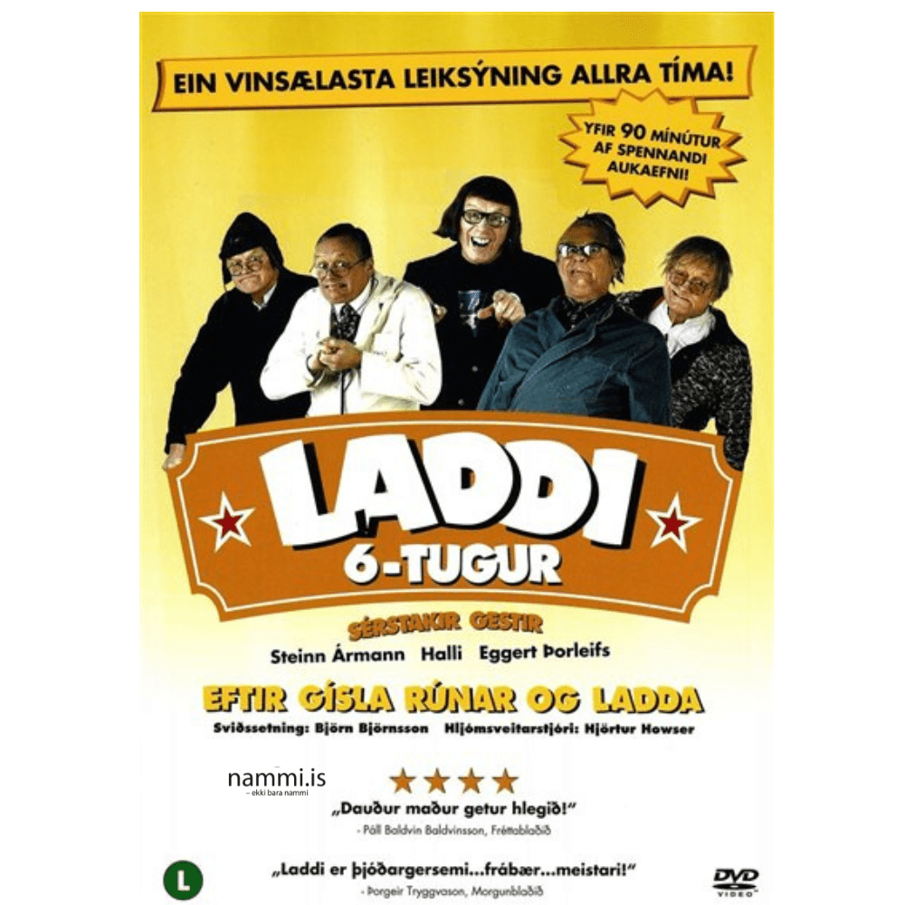 Laddi 6 - tugur DVD - nammi.isIcelandic DVD