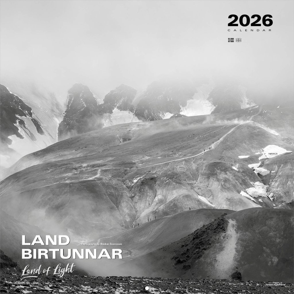 Land of Light Calendar 2026 - nammi.isSnerra