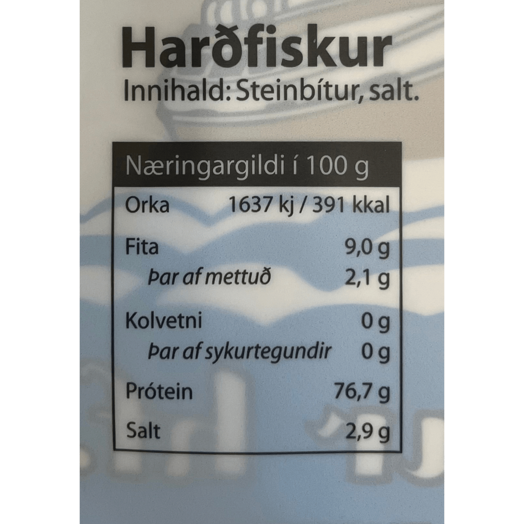 Sporður Catfish Fish Jerky / 100 gr - nammi.isSporður