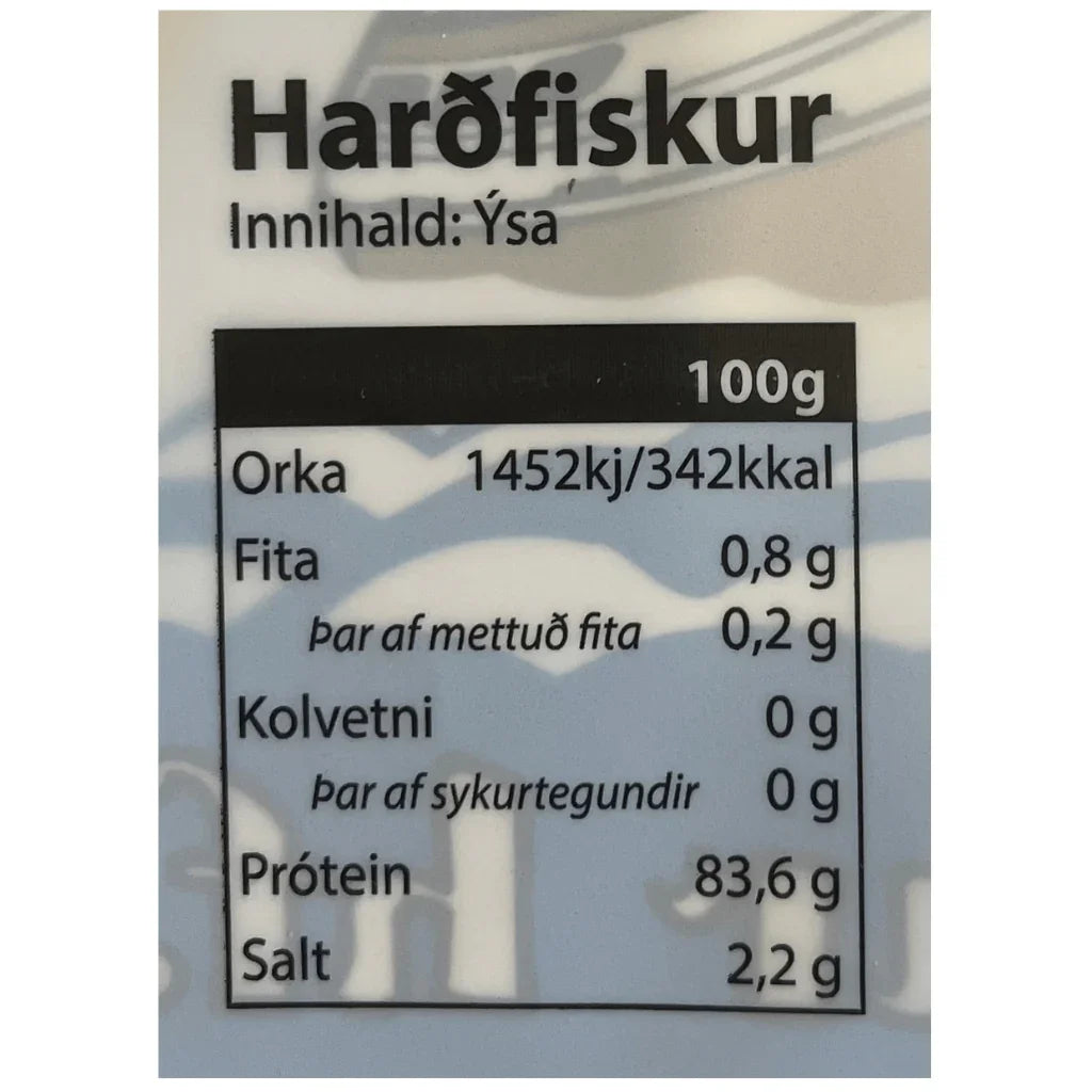Sporður Haddock Fish Jerky / 100 gr - nammi.isSporður