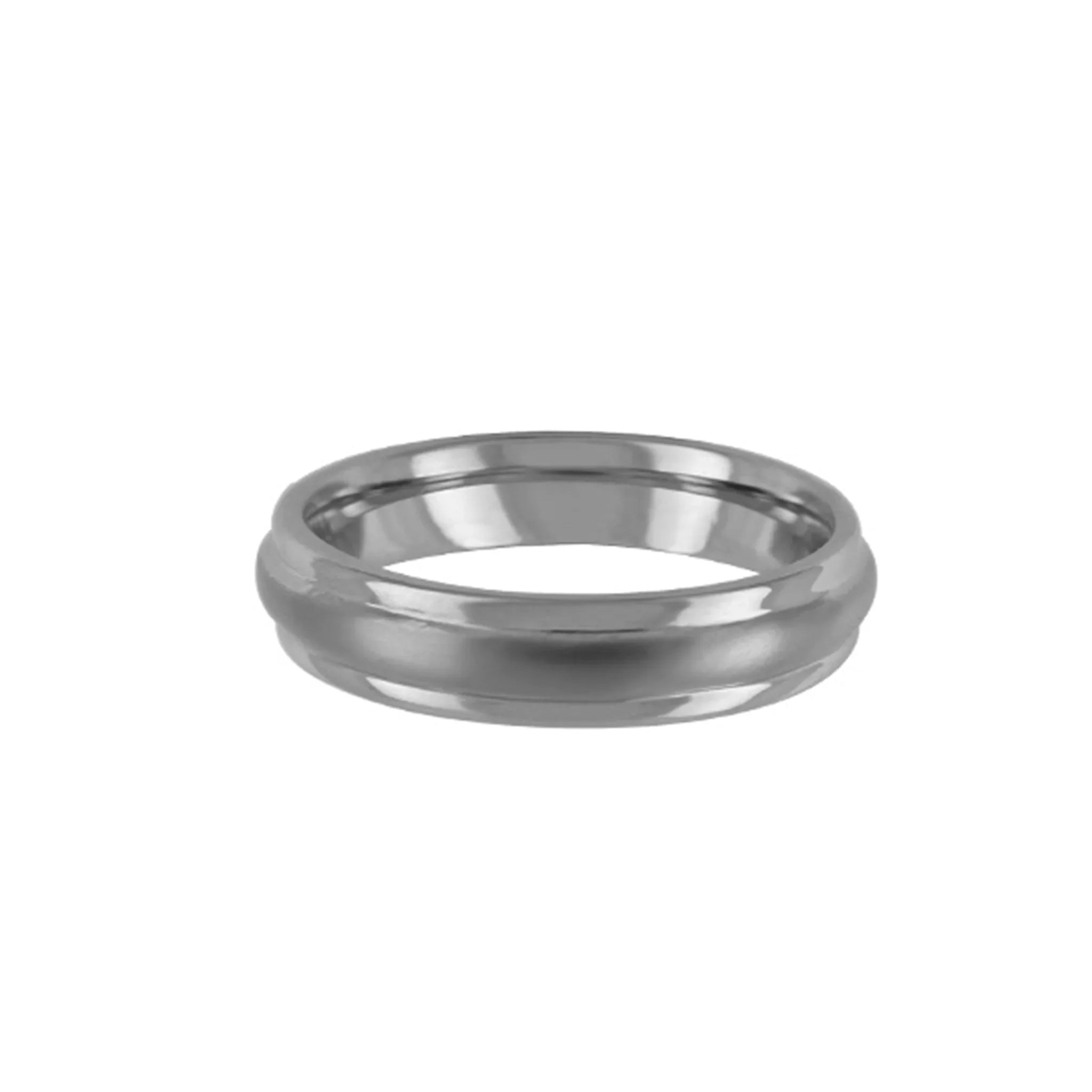 Títaníumhringur 4.7 mm mattur og póleraður - nammi.isZeezen