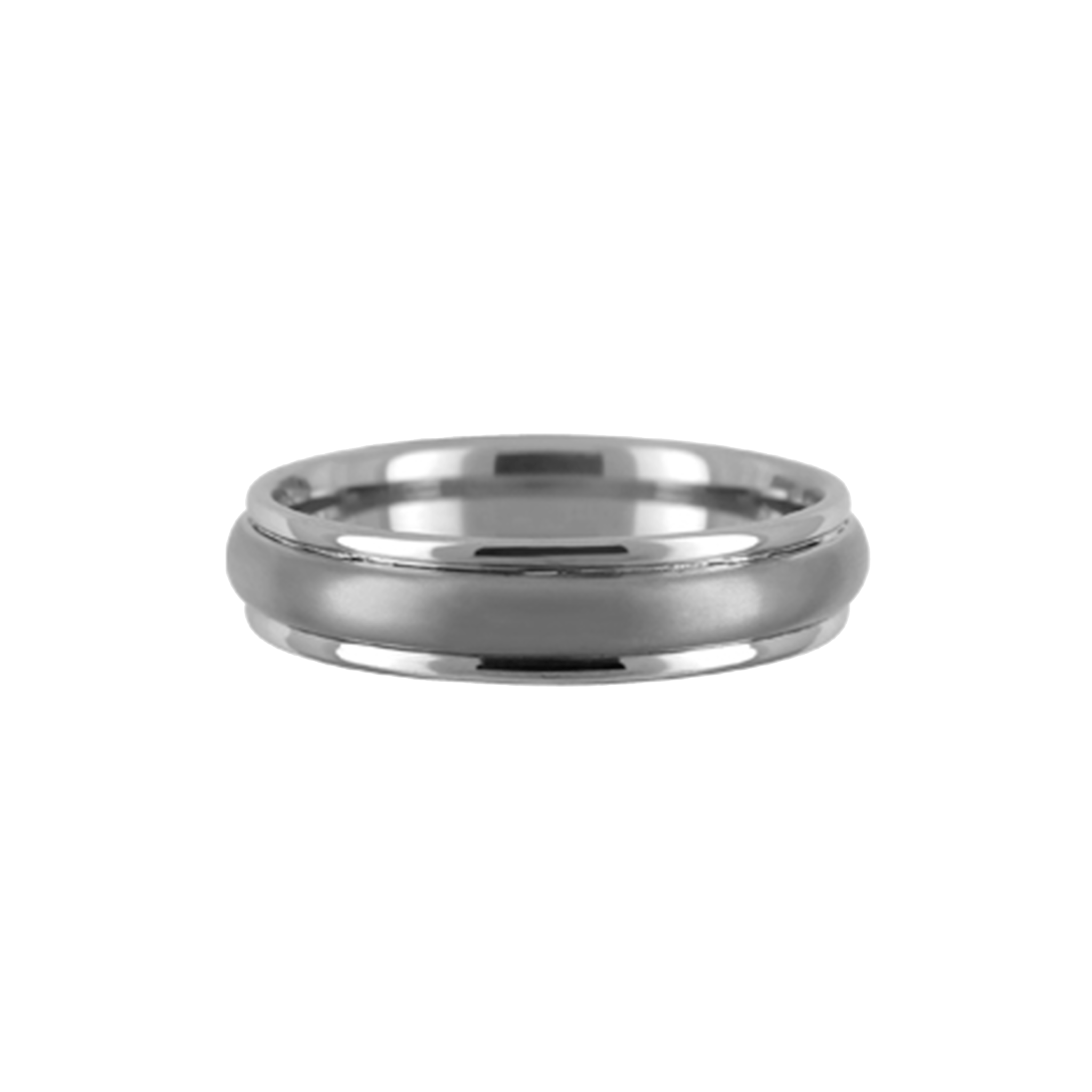Títaníumhringur 5,8mm mattur og póleraður - nammi.isZeezen