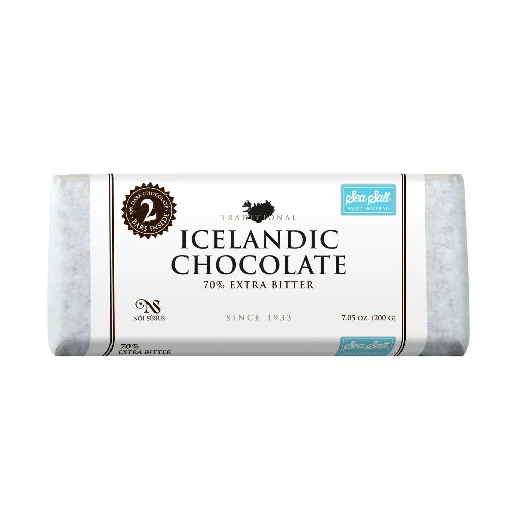 Traditional 70% Extra Bitter Sea Salt 200 g - nammi.isNói Síríus
