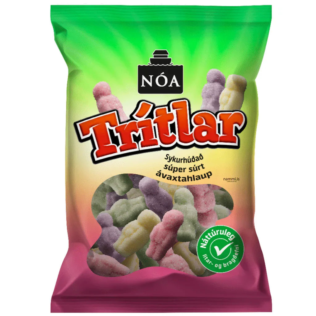 Trítlar Súper Súrir / Super Sour (150 gr.) - nammi.isNói Síríus