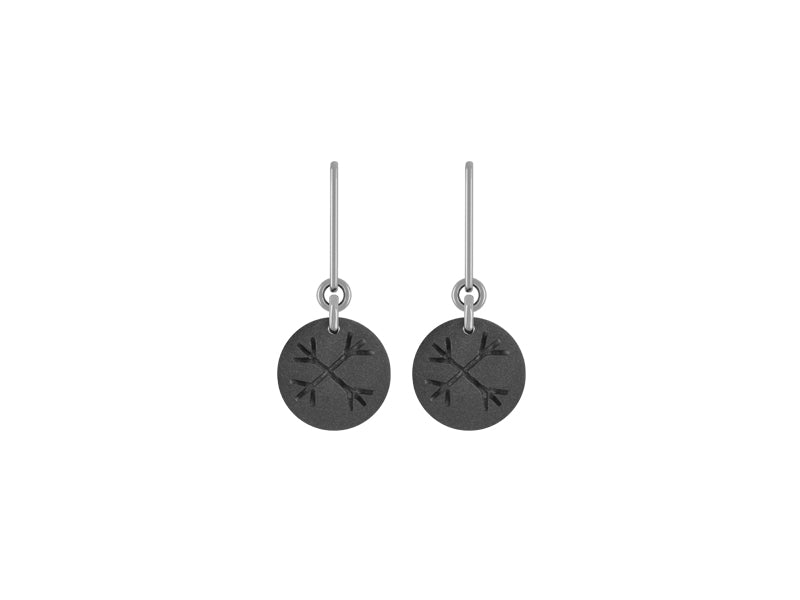 Ægishjálmur - Titan Dangle Earrings - nammi.isÓfeigur