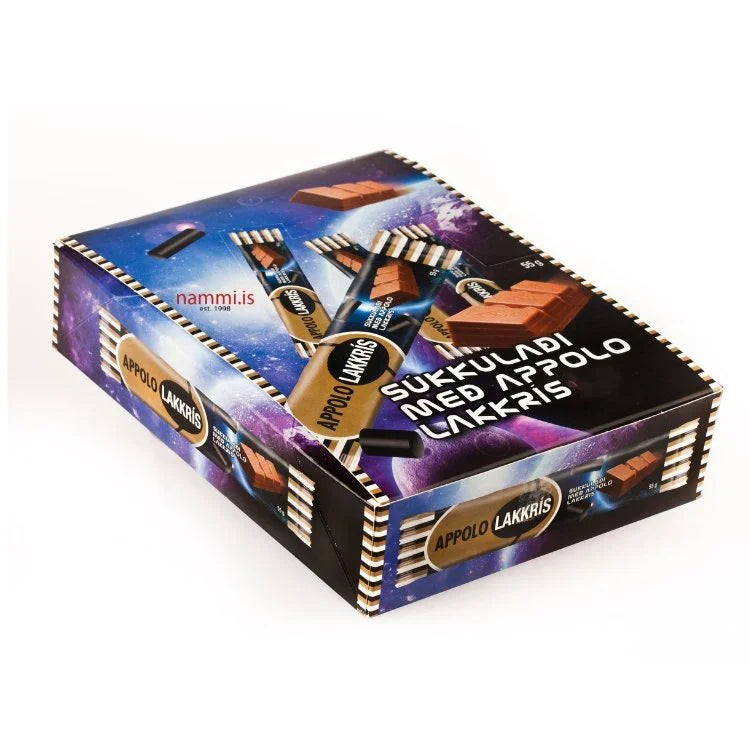 Appolo Liquorice Chocolate (55 gr.) - nammi.is