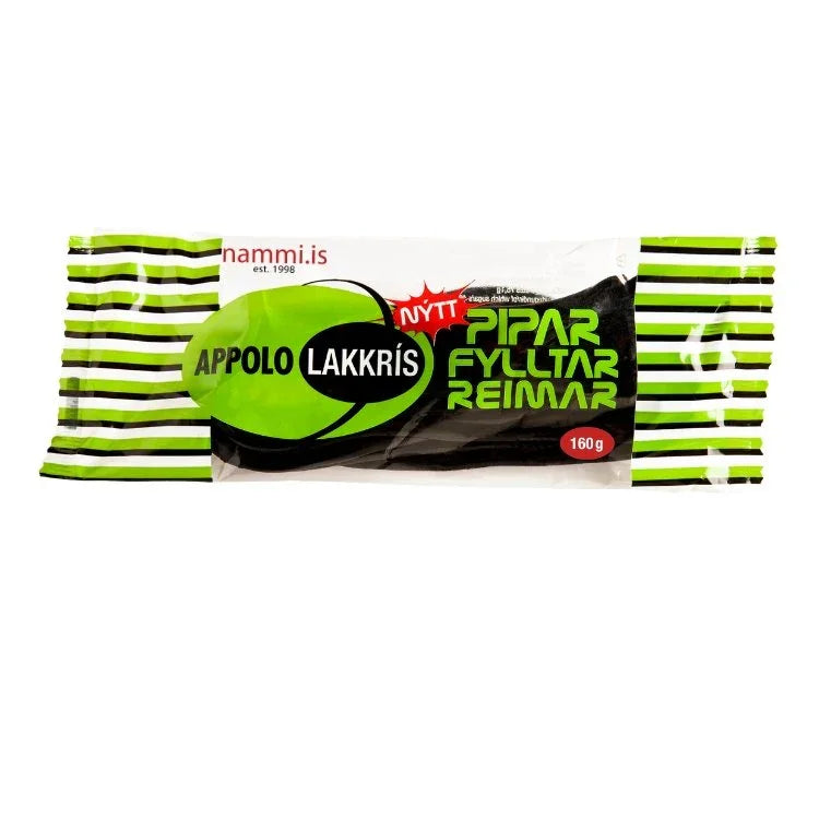 Appolo Pepper filled Liquorice strings (160 gr.) - nammi.is