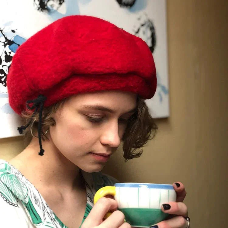 Beret Hat - Turquoise - nammi.isÓfeigur