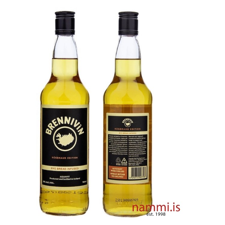 Brennivín Rye Bread Edition / 700 ml. - nammi.is