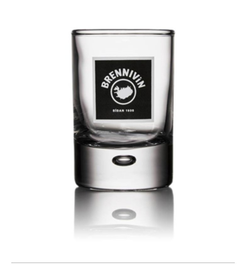 Brennivin Shot glass - nammi.is
