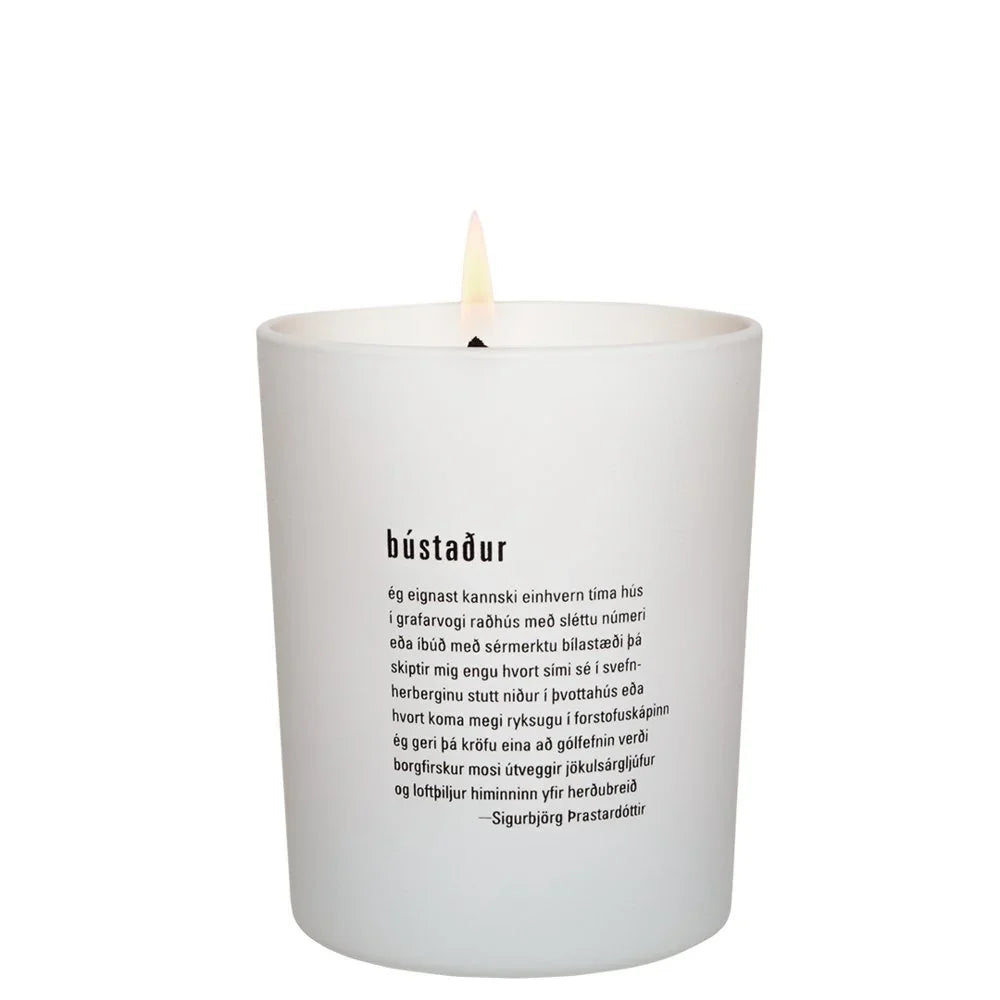 Candle / Bústaður from Soley - nammi.is