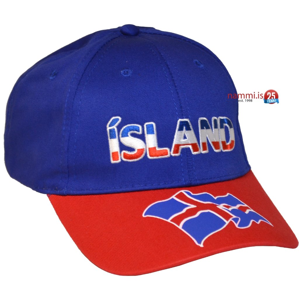 Cap Icelandic Flag / Blue no.2 - nammi.isIcelandic Flag