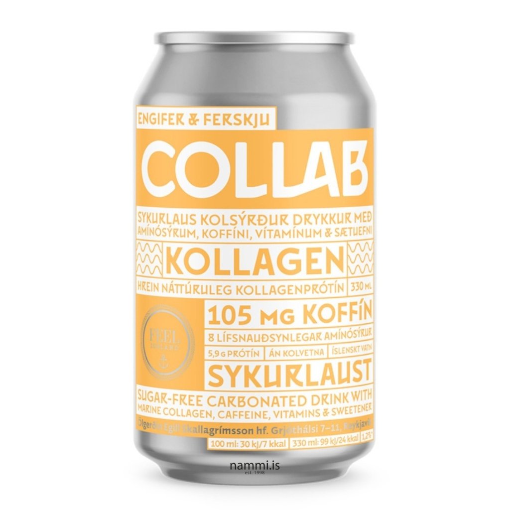 COLLAB Ginger / Ginger & Peach (330ml.) - nammi.isÖlgerðin