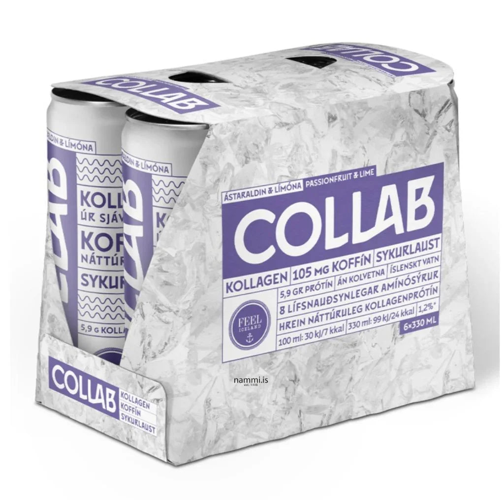 COLLAB Purple / Passion fruit & Lime (330ml.) - nammi.isÖlgerðin