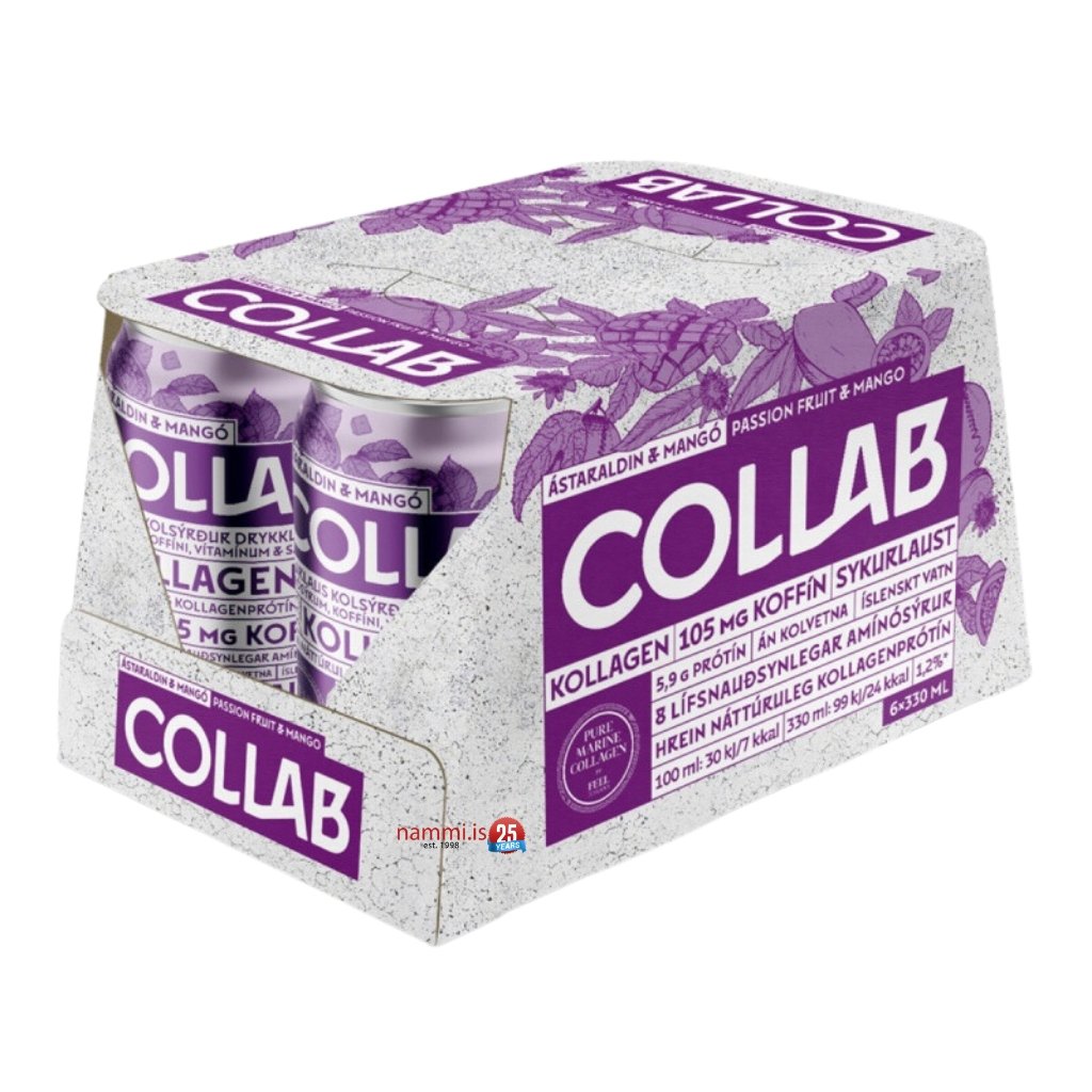 COLLAB purple / Passion Fruit & Mango (330ml.) - nammi.isÖlgerðin