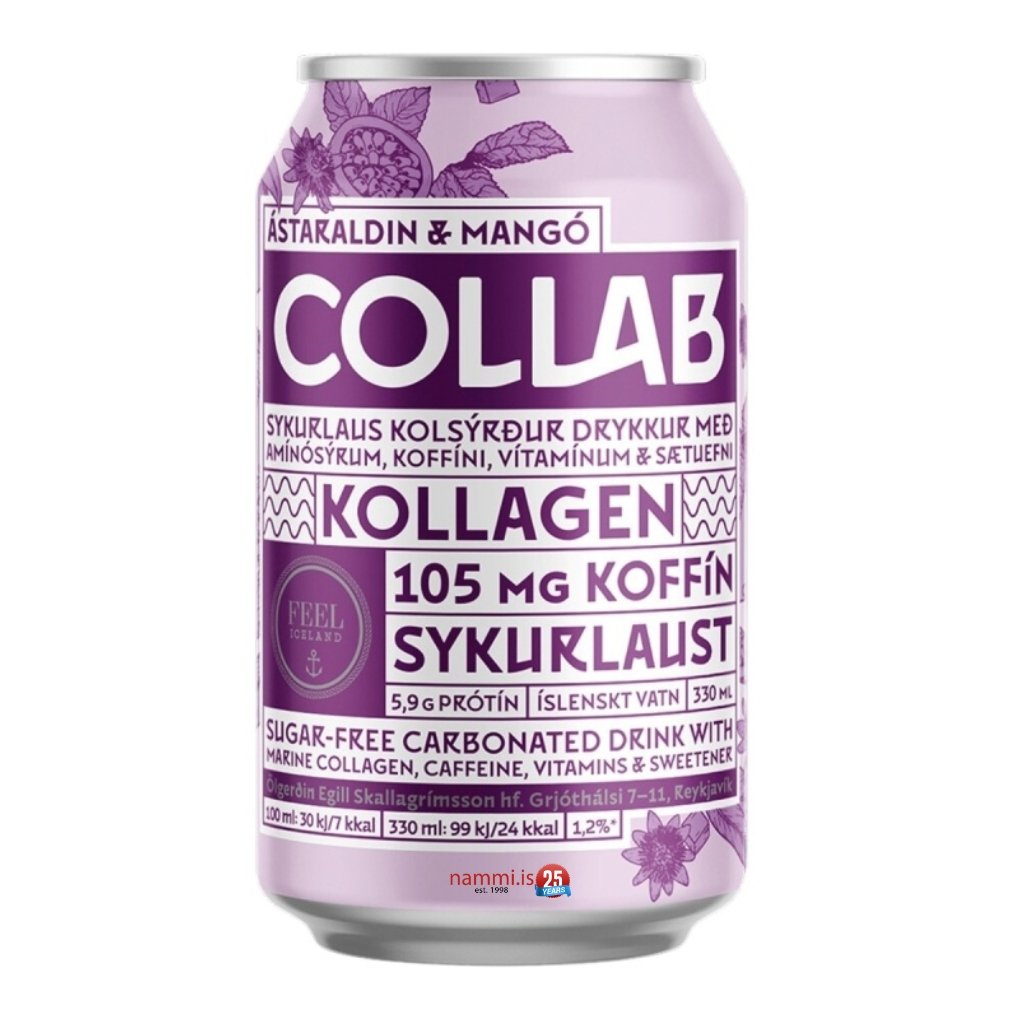 COLLAB purple / Passion Fruit & Mango (330ml.) - nammi.isÖlgerðin