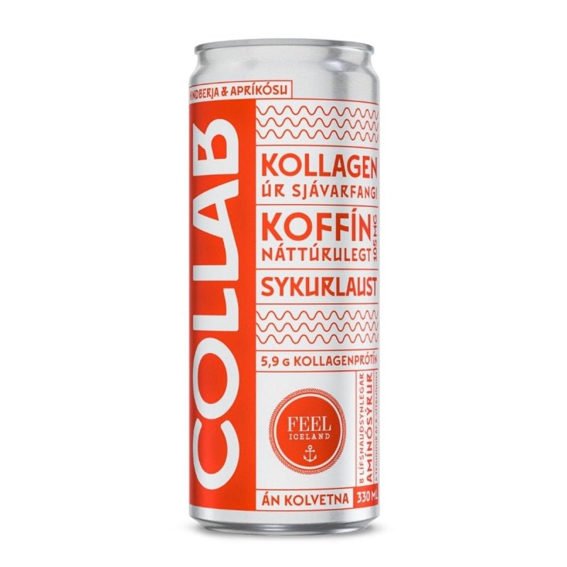 COLLAB RED / Raspberry & Apricot (330ml.) - nammi.isÖlgerðin