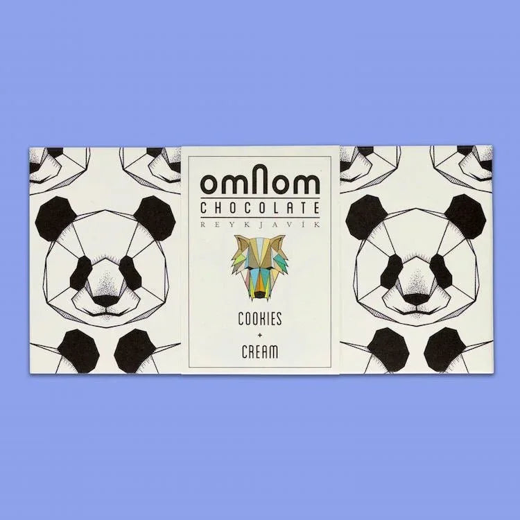 Cookies & Cream / Omnom Chocolate 60 gr - nammi.is