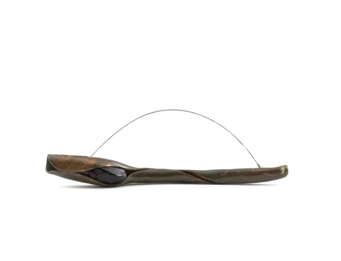 Copper Brooch - Hrafntinna - nammi.is