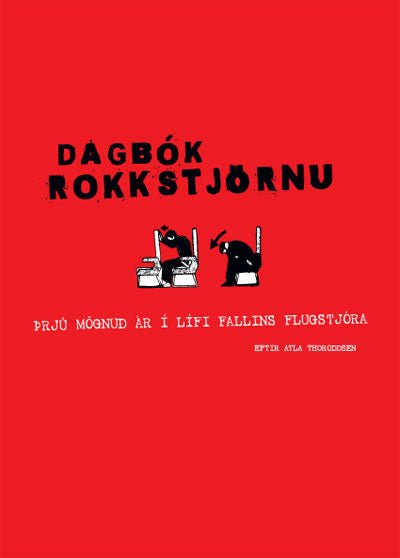 Dagbók rokkstjörnu Þrjú mögnuð ár í lífi fallins flugstjóra - nammi.is