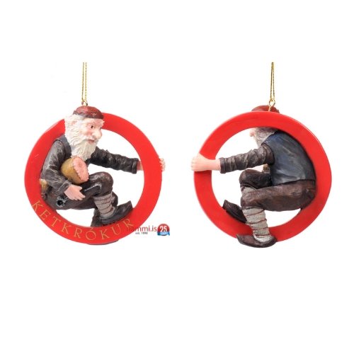 DECORATION YULE LAD, MEAT HOOK - nammi.isEymundsson