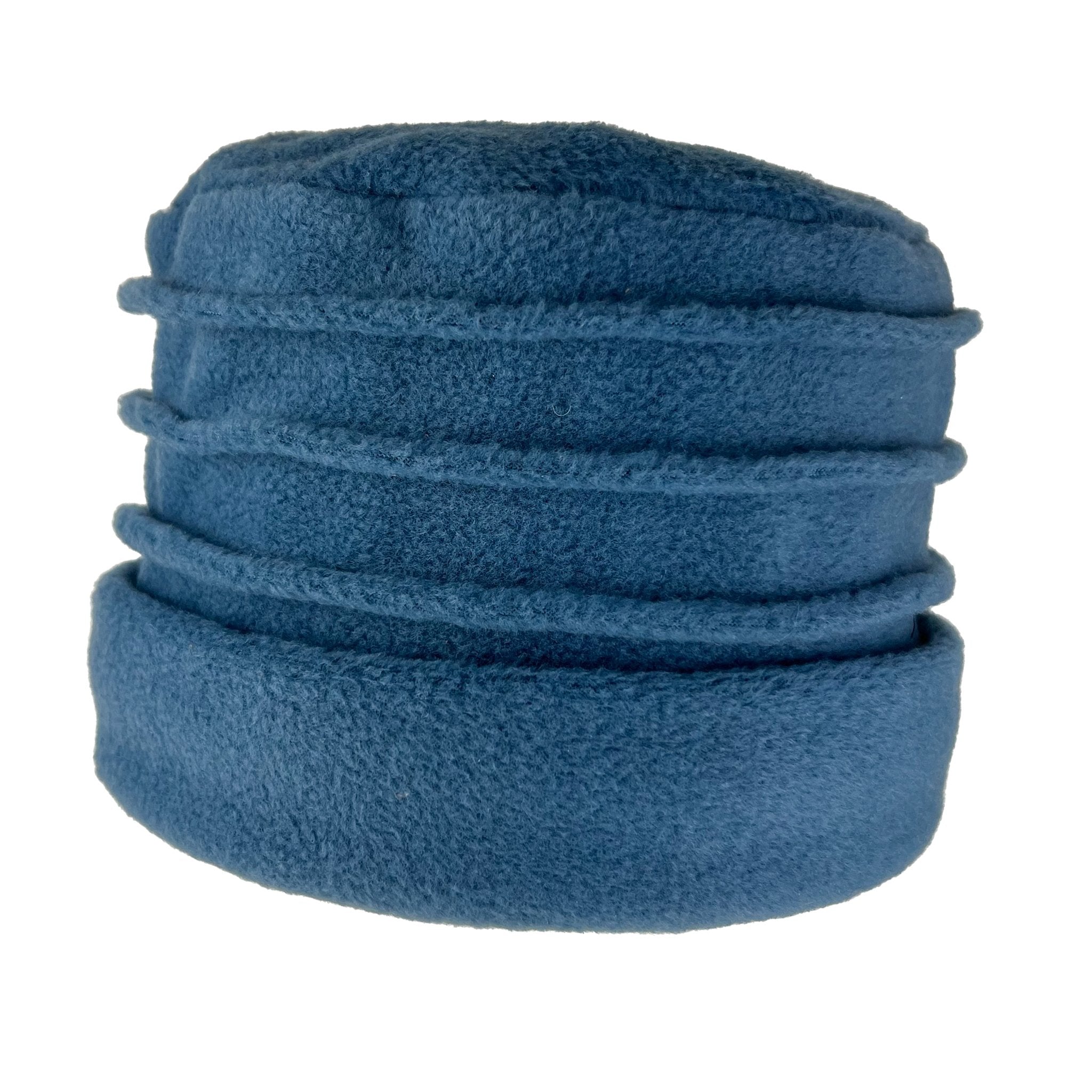 Eva fleece hat - medium dark shade of blue - nammi.isÓfeigur