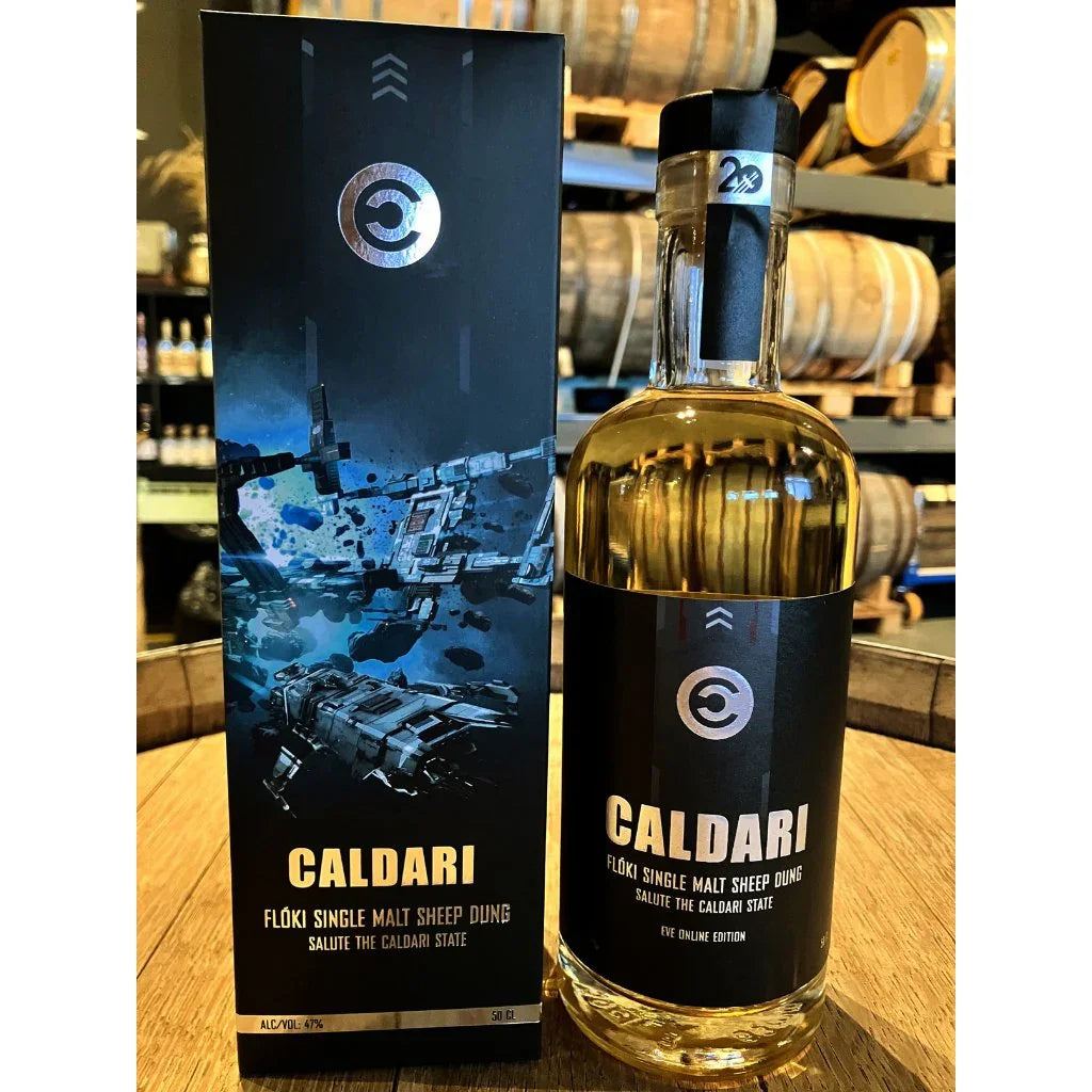 EVE Online Limited Edition / Flóki Icelandic Single Malt Sheep Dung Smoked Reserve 47% (50cl.) - nammi.isEimverk