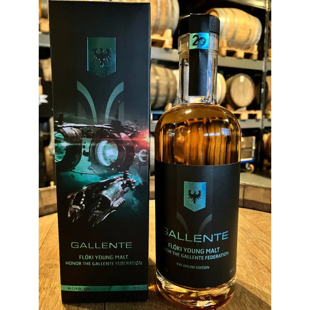 EVE Online Limited Edition / Gallente FLÓKI Icelandic Young Malt 47% (50cl.) - nammi.isEimverk