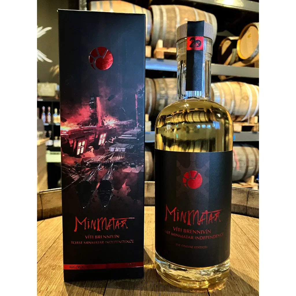 EVE Online Limited Edition / Minmatar Víti Brennivín Icelandic Schnapps 47% (50cl.) - nammi.isEimverk