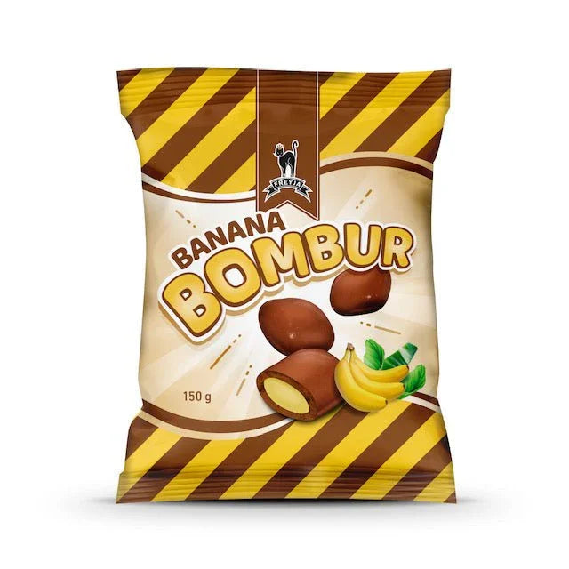 Freyju Banana Bombur / 150 gr. - nammi.is