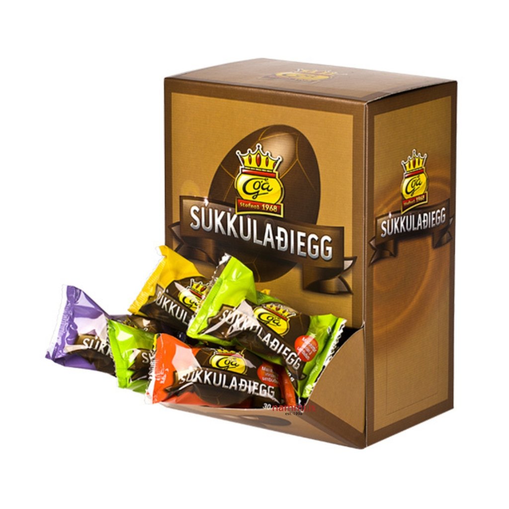 Góa Chocolate Easter Egg no. 1 (30x25 gr.) - nammi.isGóa Linda