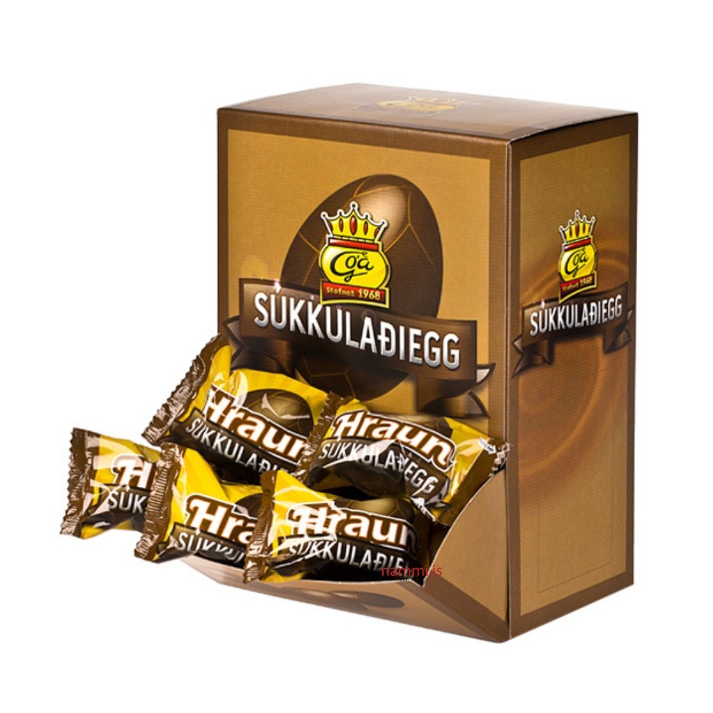 Góa HRAUN Chocolate Easter Egg no. 1 (30x25 gr.) - nammi.isGóa Linda