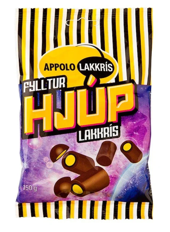 Góu Chocolate Marsipan Covered Liquorish / Fylltur Hjúplakkrís (150 gr.) - nammi.is