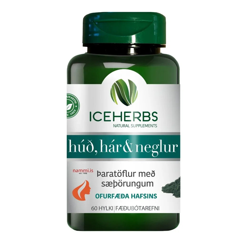 Hair, Skin & Nails 60 pc / ICEHERBS - nammi.isIceherbs