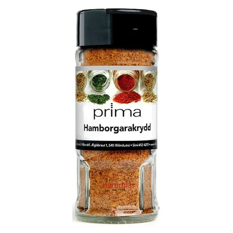 Hamborgarakrydd / Burgerspice / 75 gr. - nammi.is