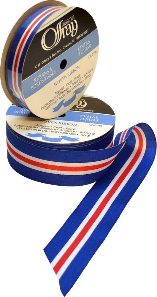 Icelandic Flag / Woven Ribbon 10 meters / 15mm - nammi.is