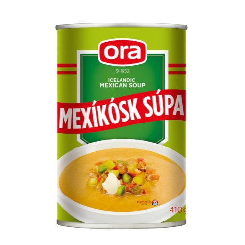 Icelandic Mexican soup / ORA Mexico Súpa (410 gr) - nammi.isOra