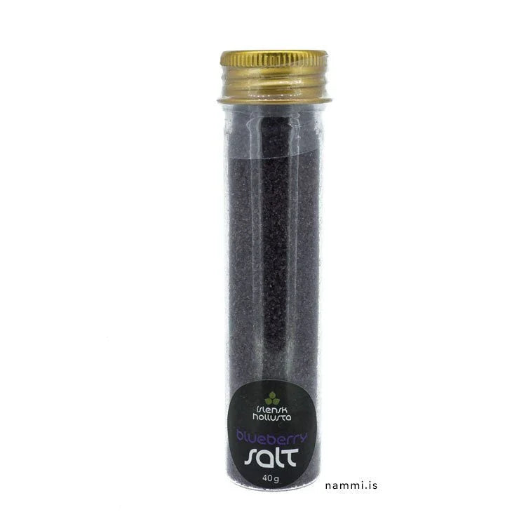 Icelandic Spiced Salt / Blueberry (40 gr.) - nammi.is