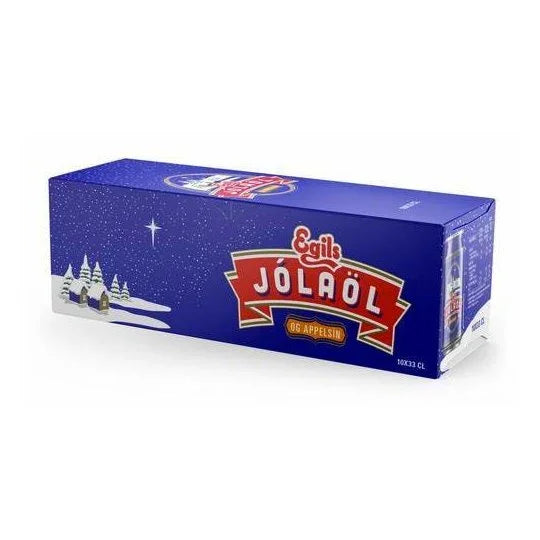 Jólaöl & Appelsín sugar-reduced (330 ml) - nammi.is
