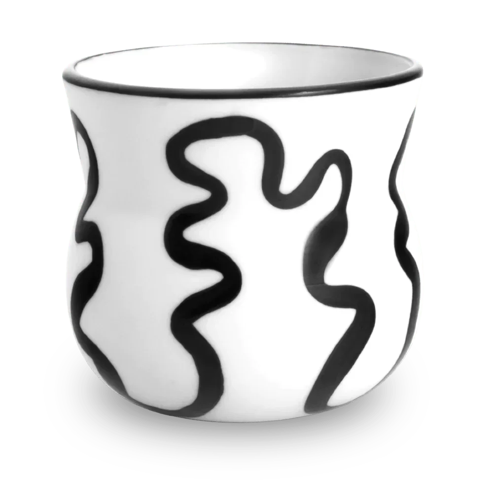 Lækur Black - Oval Cup - nammi.isInga Elín