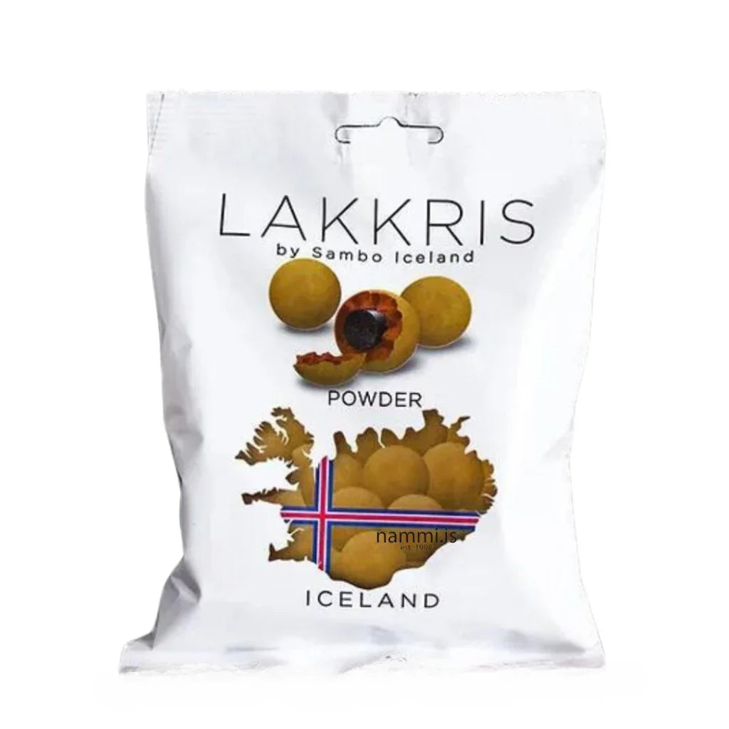 Lakkris Powder - Superboltar / Pepper pearls 130 gr - nammi.isKólus